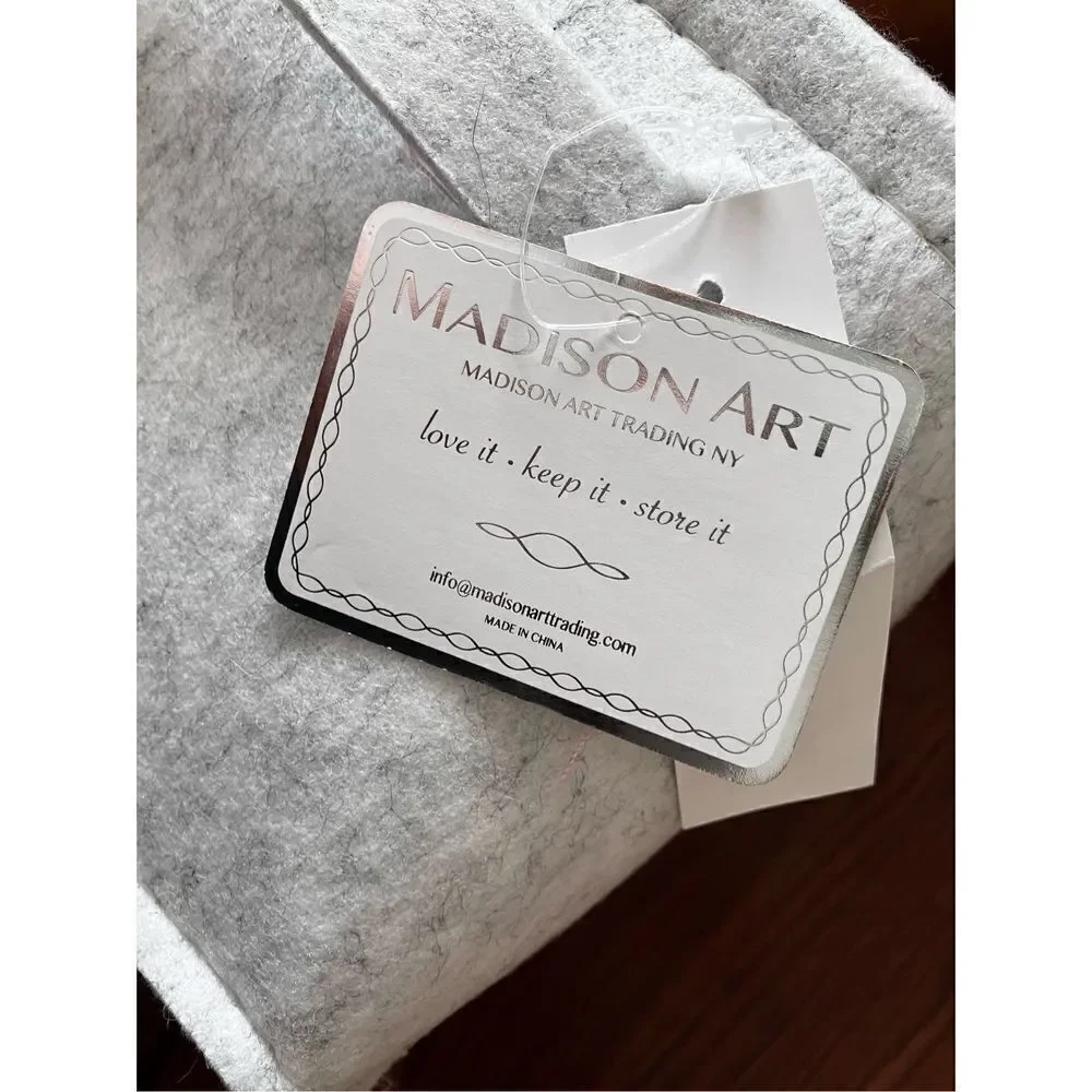 Madison Art Toy Basket With Handles